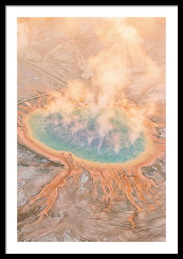 Yellowstones Vibrant Thermal Pool