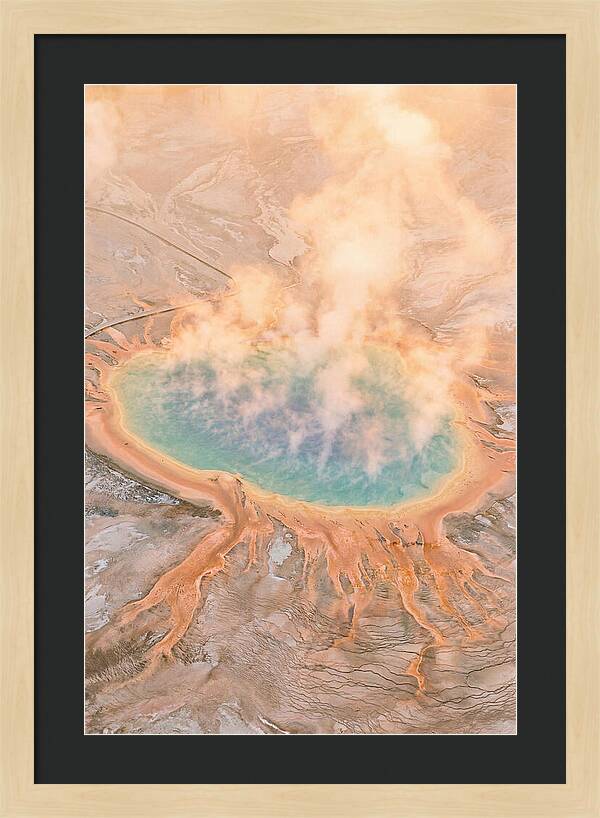 Yellowstones Vibrant Thermal Pool