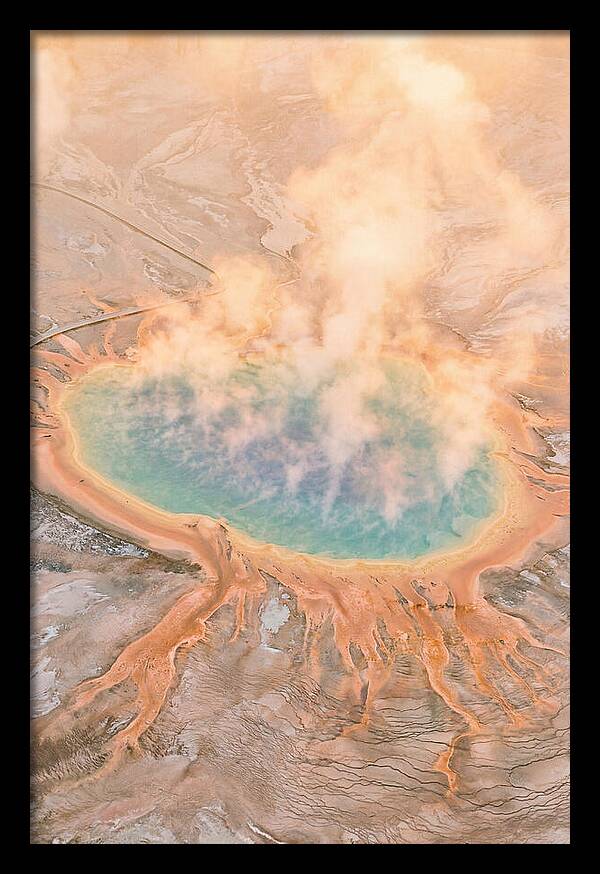 Yellowstones Vibrant Thermal Pool