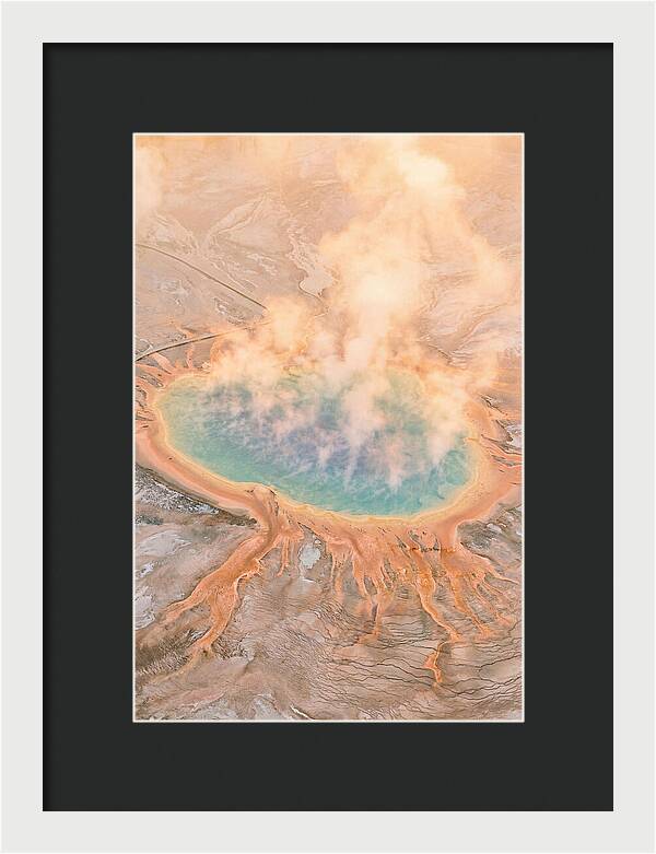 Yellowstones Vibrant Thermal Pool