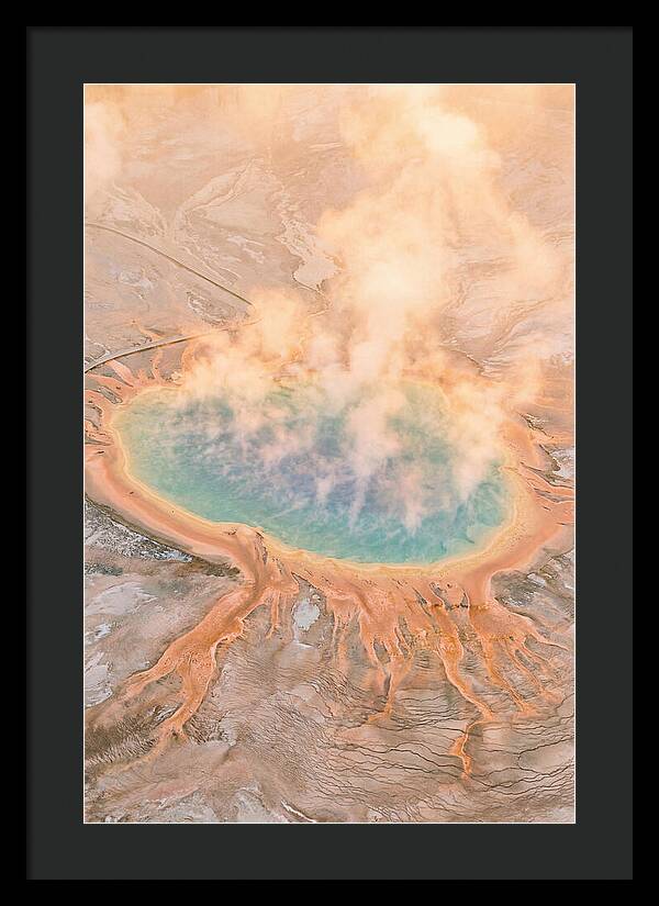 Yellowstones Vibrant Thermal Pool