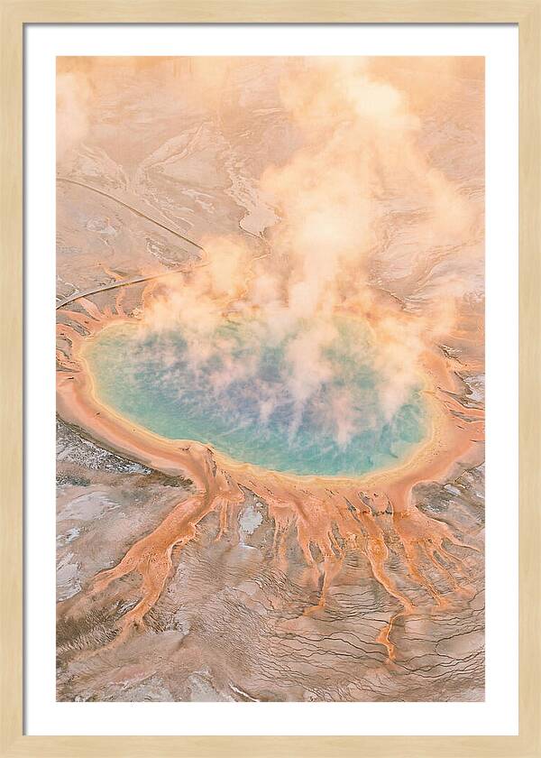 Yellowstones Vibrant Thermal Pool