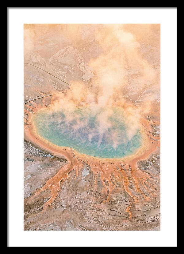 Yellowstones Vibrant Thermal Pool