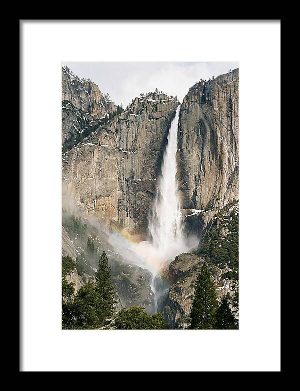 Yosemite Falls In Spring Splendor