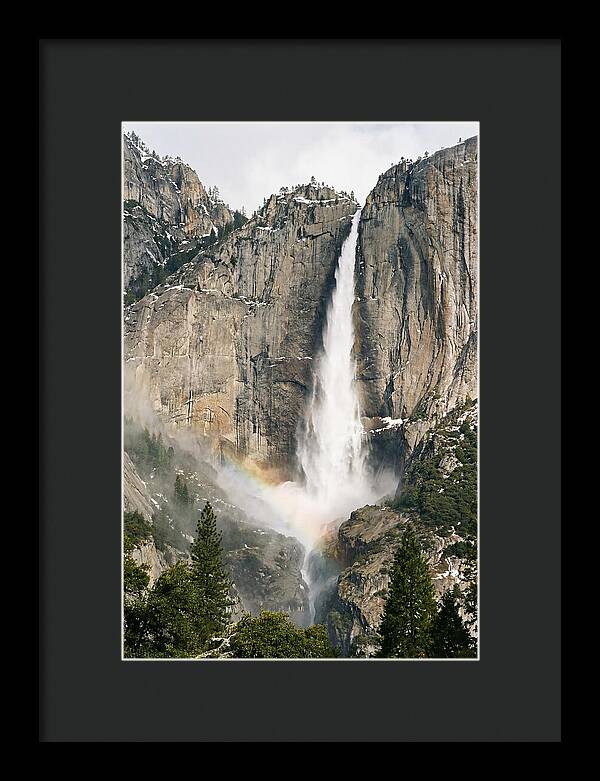 Yosemite Falls In Spring Splendor