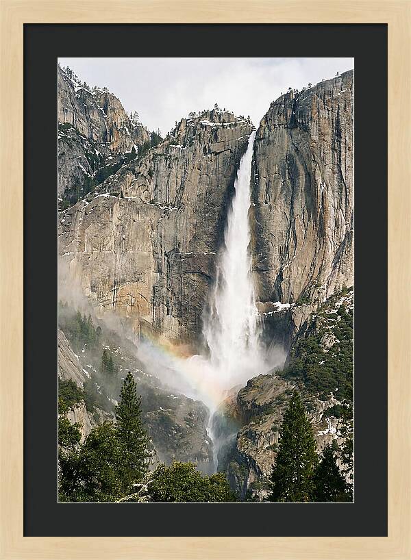 Yosemite Falls In Spring Splendor