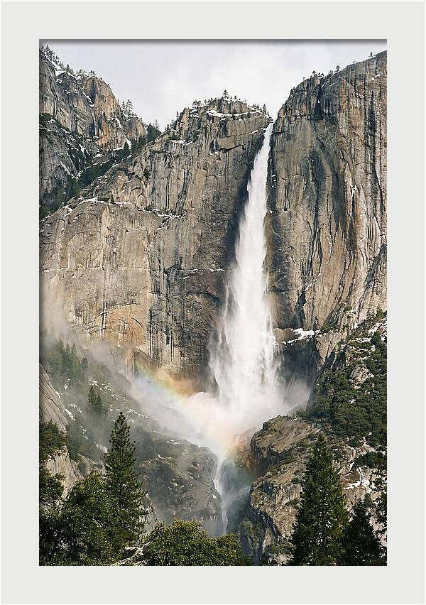 Yosemite Falls In Spring Splendor