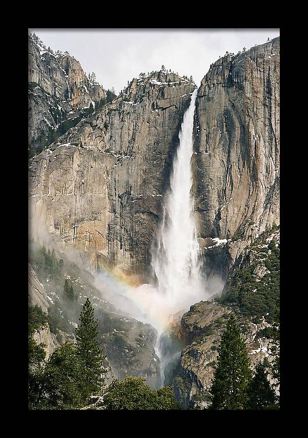 Yosemite Falls In Spring Splendor