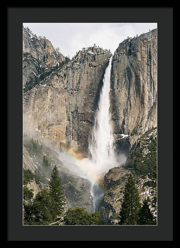 Yosemite Falls In Spring Splendor
