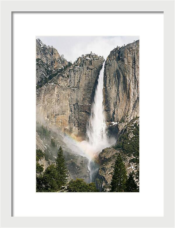 Yosemite Falls In Spring Splendor