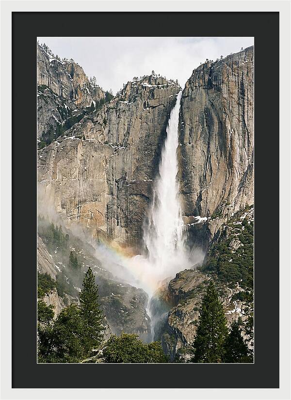 Yosemite Falls In Spring Splendor