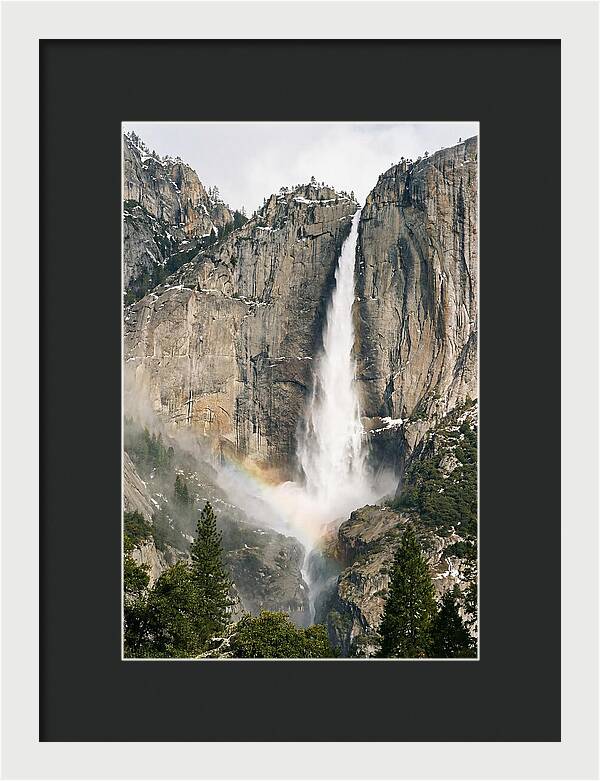 Yosemite Falls In Spring Splendor