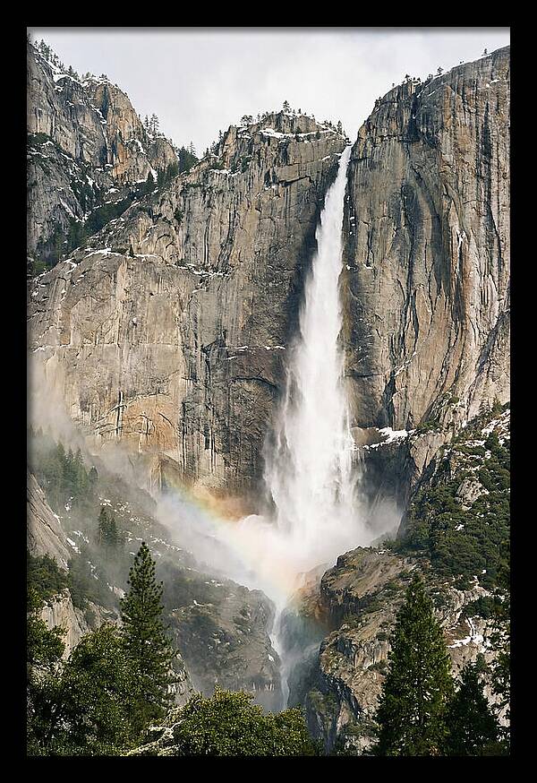 Yosemite Falls In Spring Splendor