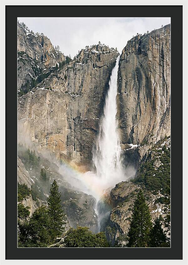 Yosemite Falls In Spring Splendor