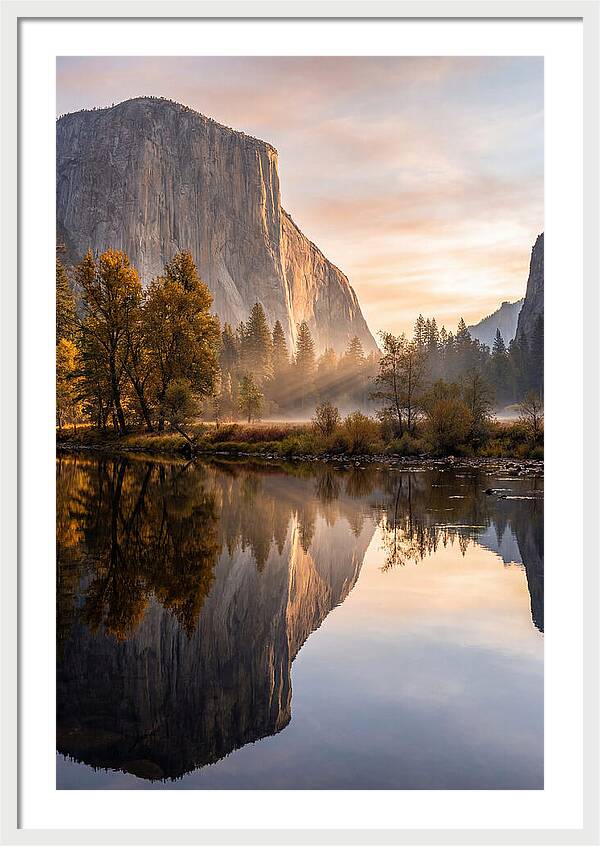 Yosemite Valley At Dawn