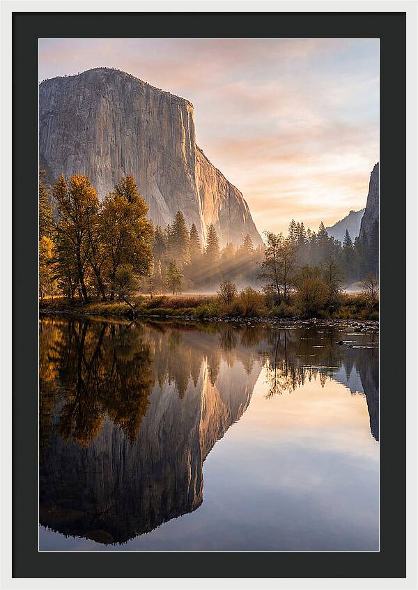 Yosemite Valley At Dawn