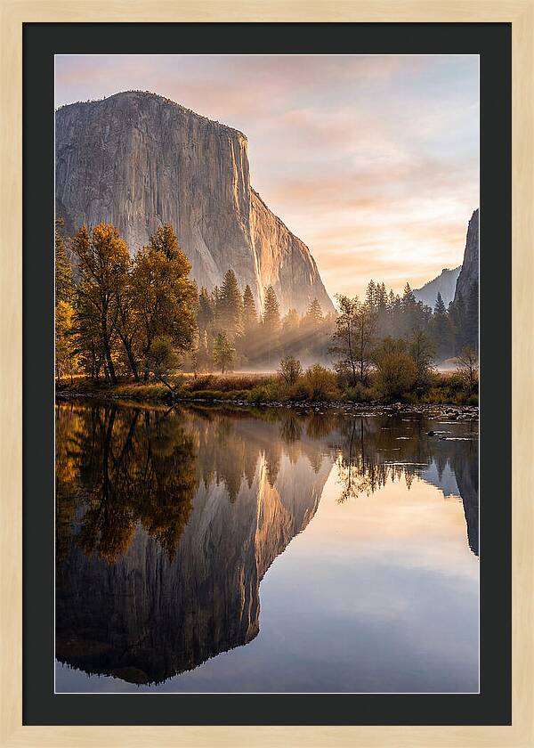 Yosemite Valley At Dawn