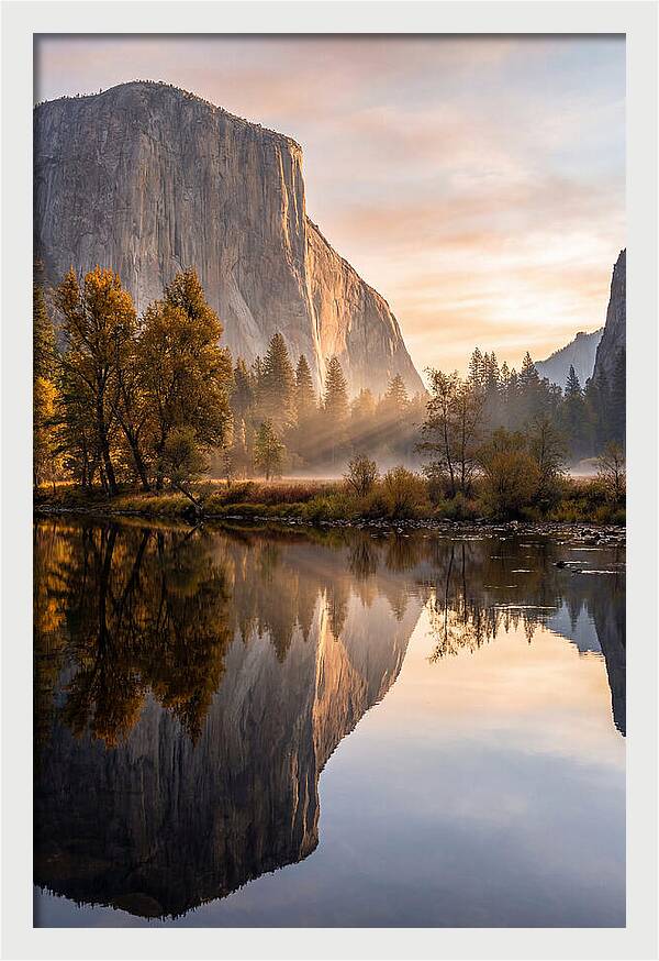 Yosemite Valley At Dawn