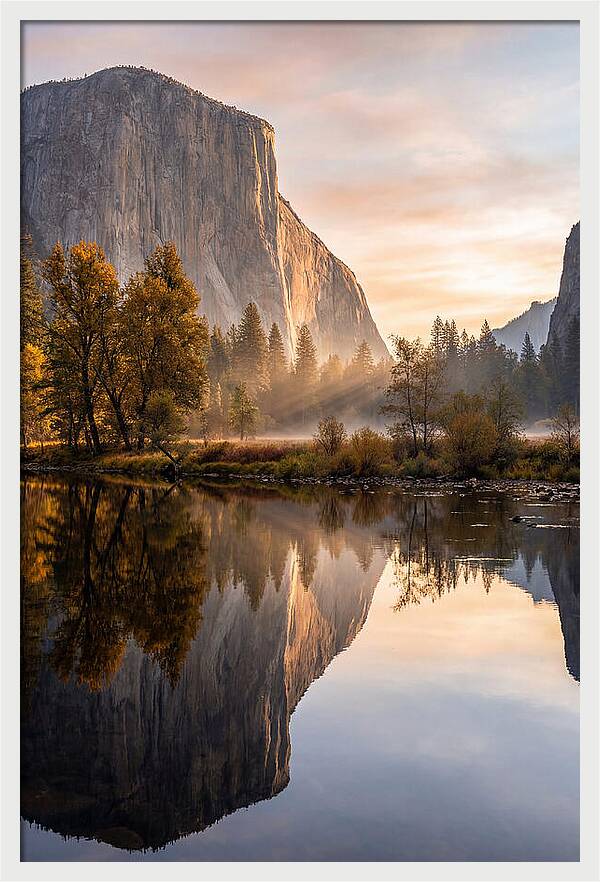 Yosemite Valley At Dawn
