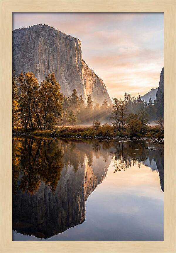 Yosemite Valley At Dawn