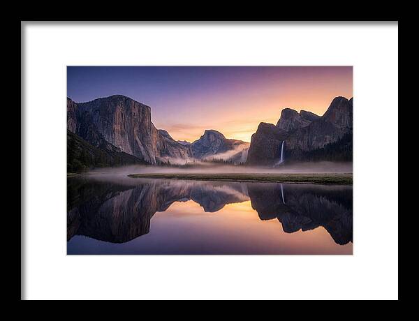 Yosemite Valley At Sunrise