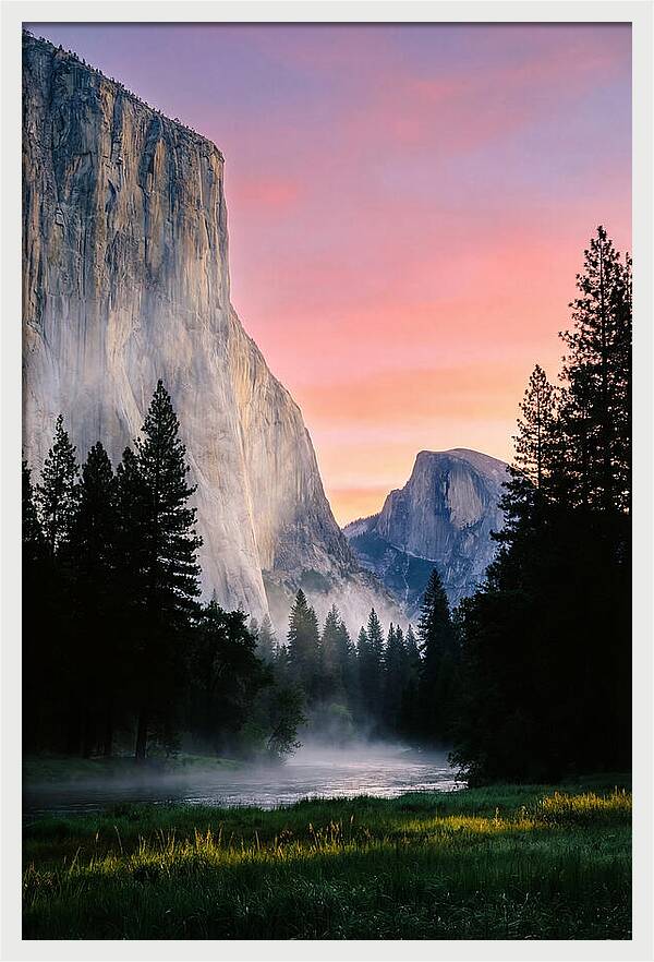 Yosemites Tranquil Morning