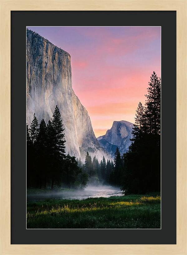 Yosemites Tranquil Morning
