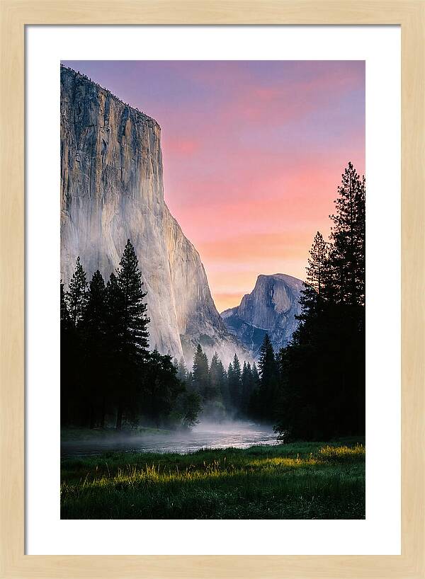 Yosemites Tranquil Morning