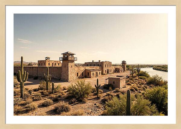 Yuma Territorial Prison Exterior