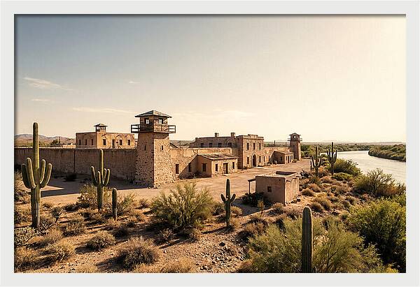 Yuma Territorial Prison Exterior