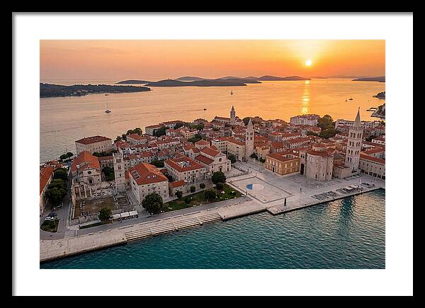 Zadar Peninsula At Sunset