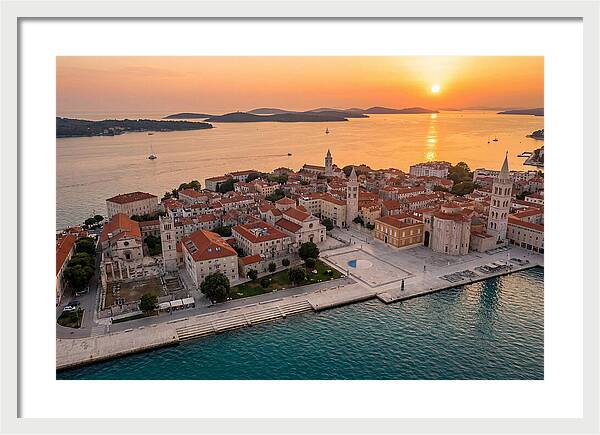 Zadar Peninsula At Sunset