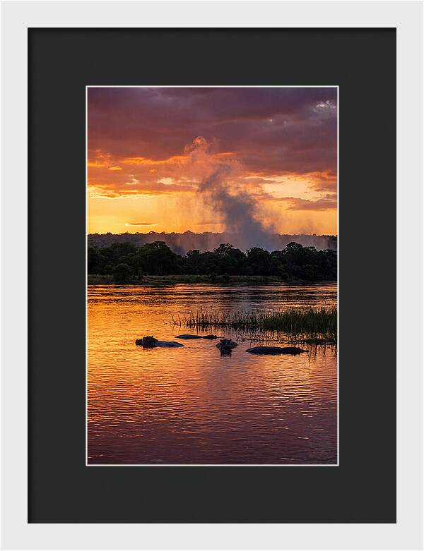 Zambezi River Sunset Serenity