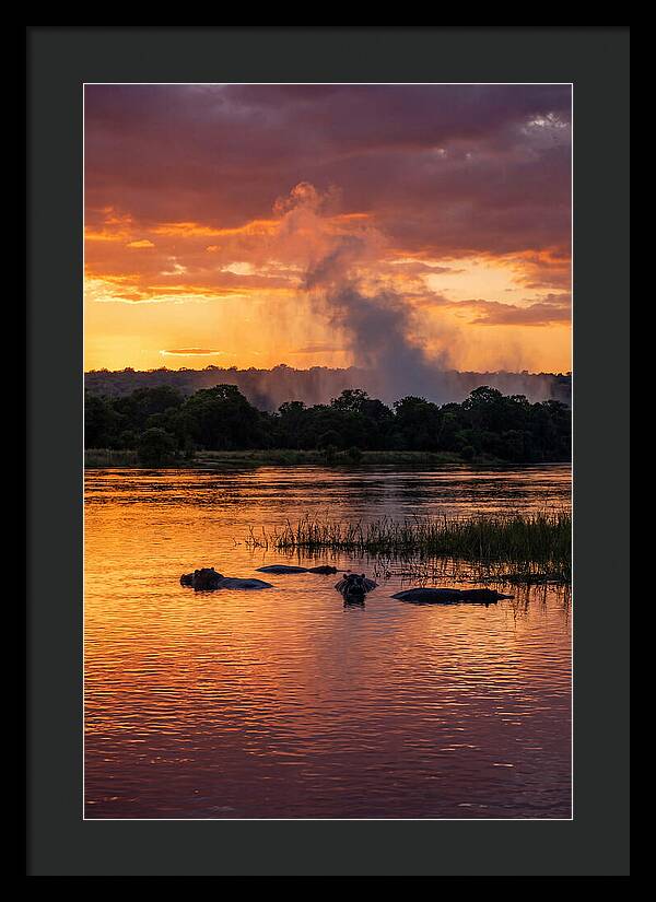 Zambezi River Sunset Serenity