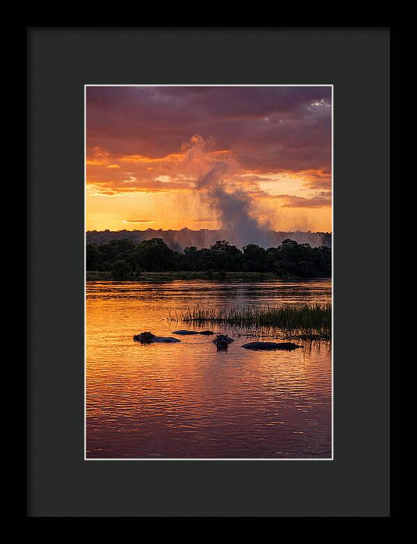 Zambezi River Sunset Serenity