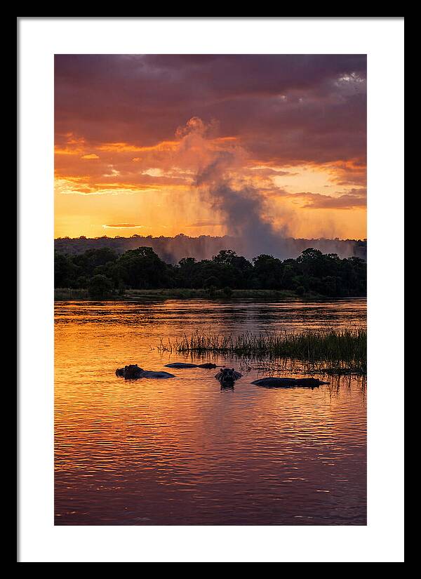 Zambezi River Sunset Serenity