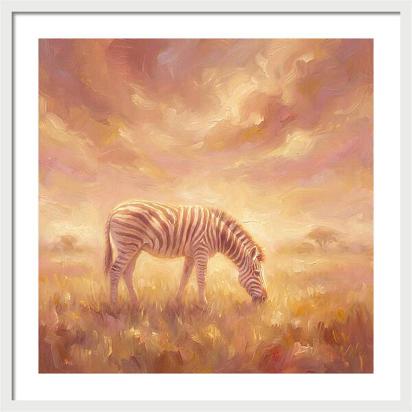 Zebra In Serenity