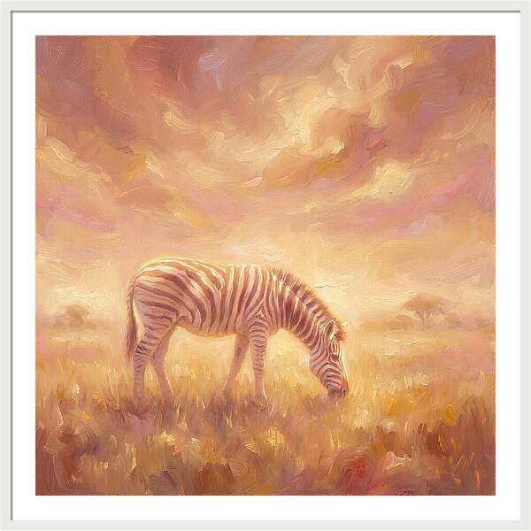 Zebra In Serenity