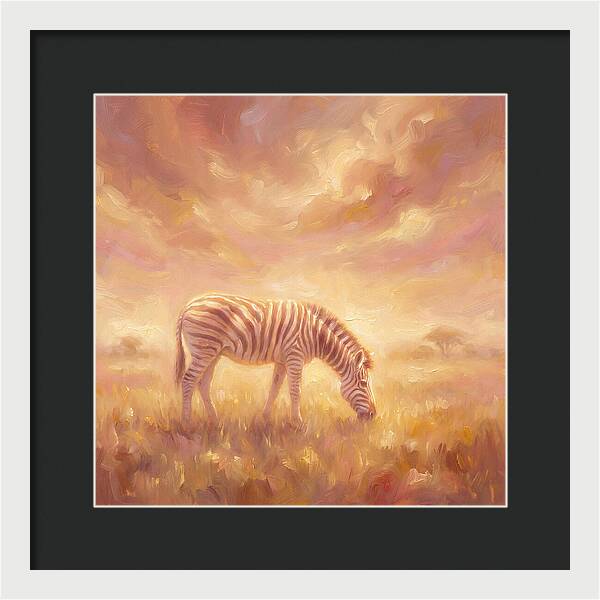 Zebra In Serenity