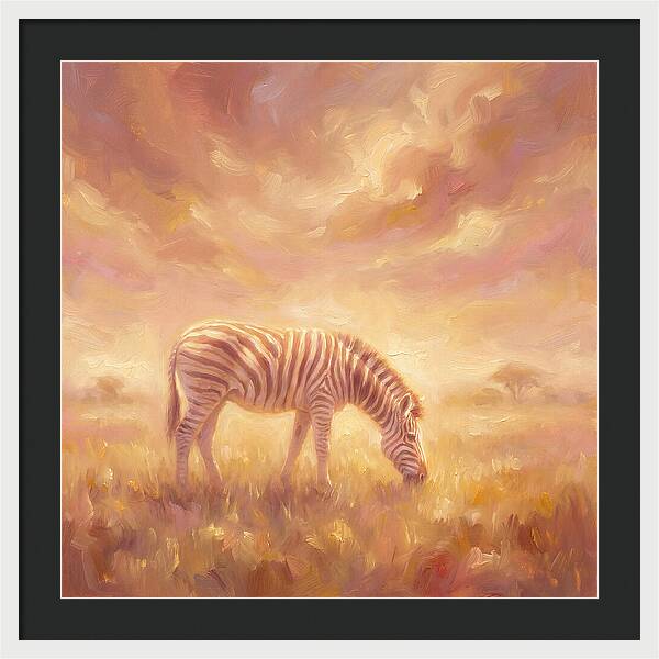 Zebra In Serenity