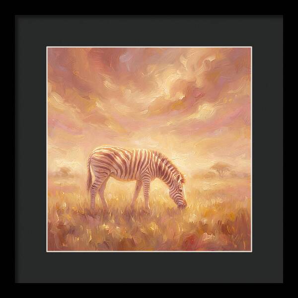 Zebra In Serenity