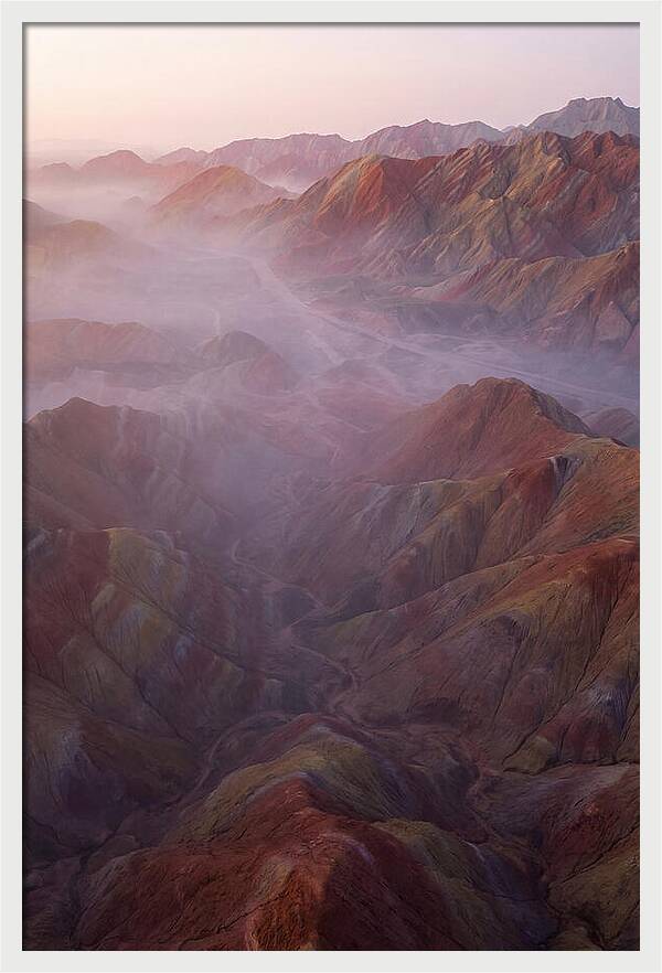 Zhangye Danxia Rainbow Mountains