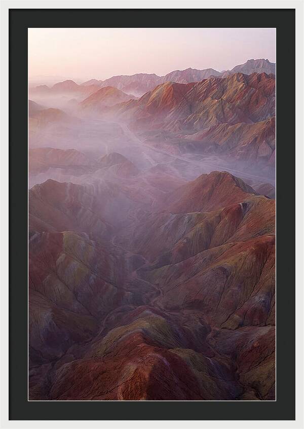 Zhangye Danxia Rainbow Mountains