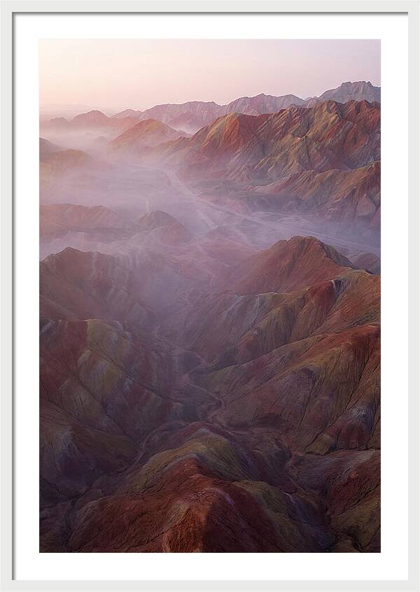 Zhangye Danxia Rainbow Mountains