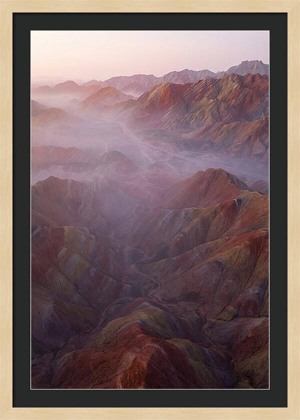 Zhangye Danxia Rainbow Mountains