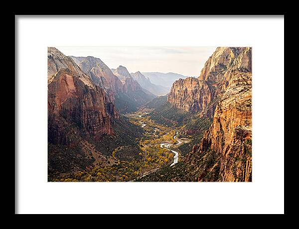 Zion Canyon From Angels Landing