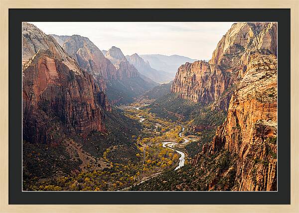Zion Canyon From Angels Landing