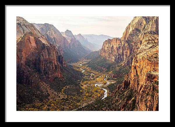 Zion Canyon From Angels Landing