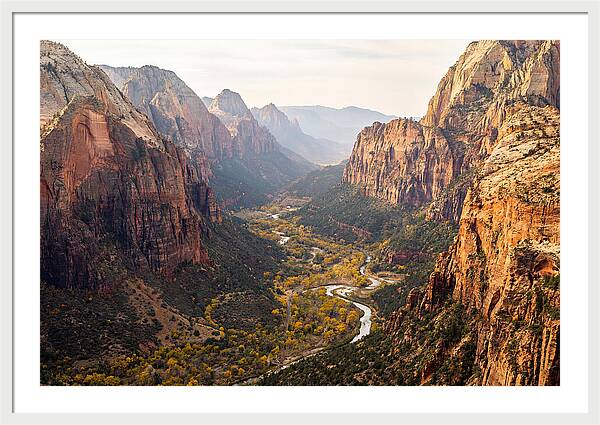 Zion Canyon From Angels Landing