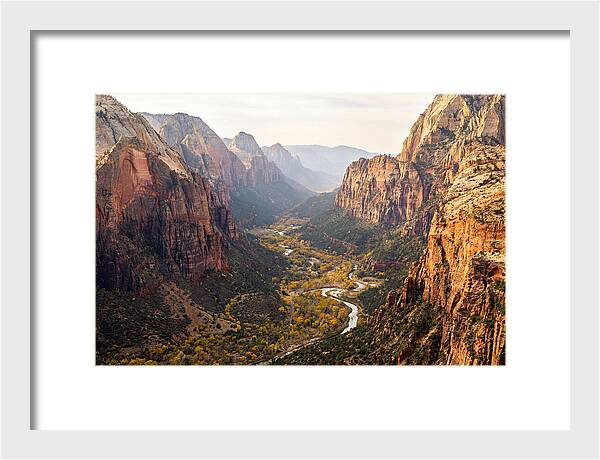 Zion Canyon From Angels Landing